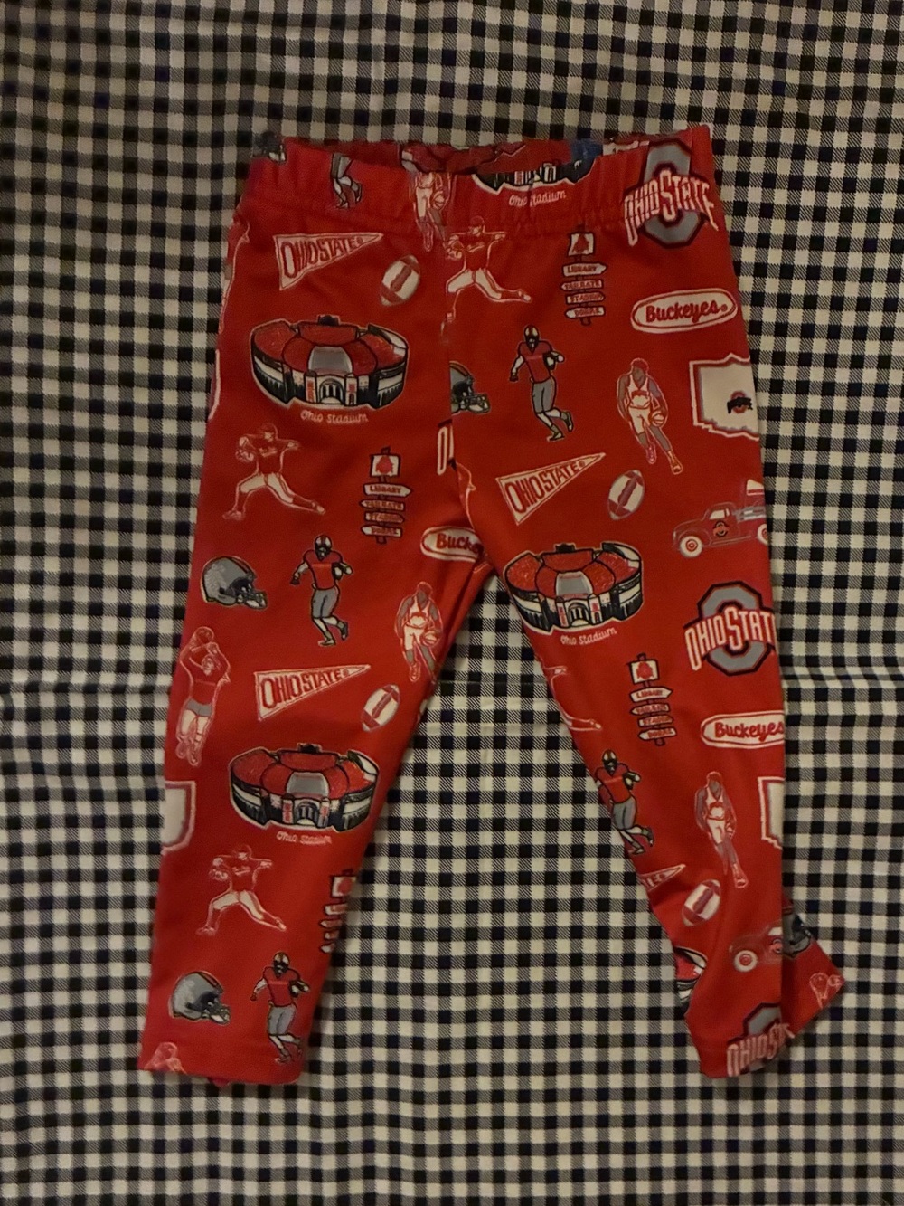 OshKosh B'gosh Red Ohio State Themed Kids Pajama Pants